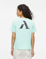 Camiseta unisex algodón orgánico con tela fallera ICON - Imagen 4