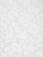 Fondo de tela fallera damasco valenciano blanco tono sobre tono Faaia.