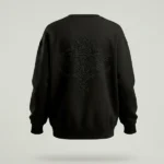 Sudadera exclusiva marca Faaia en vista trasera con bordado