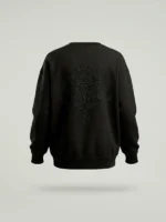 Sudadera exclusiva marca Faaia en vista trasera con bordado