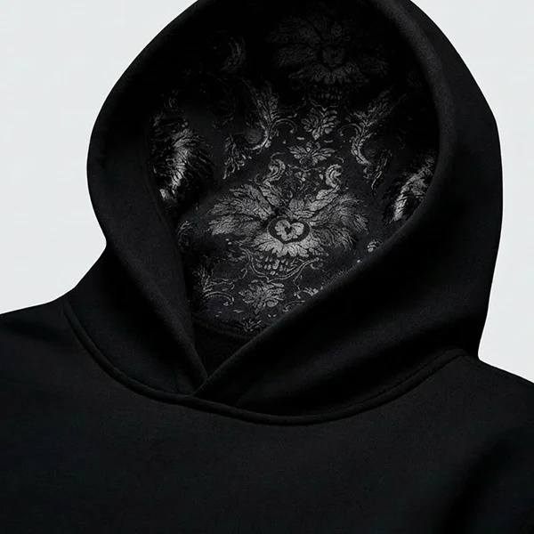 damasco-interior-capucha-sudadera-negra-faaia-moda-valencia